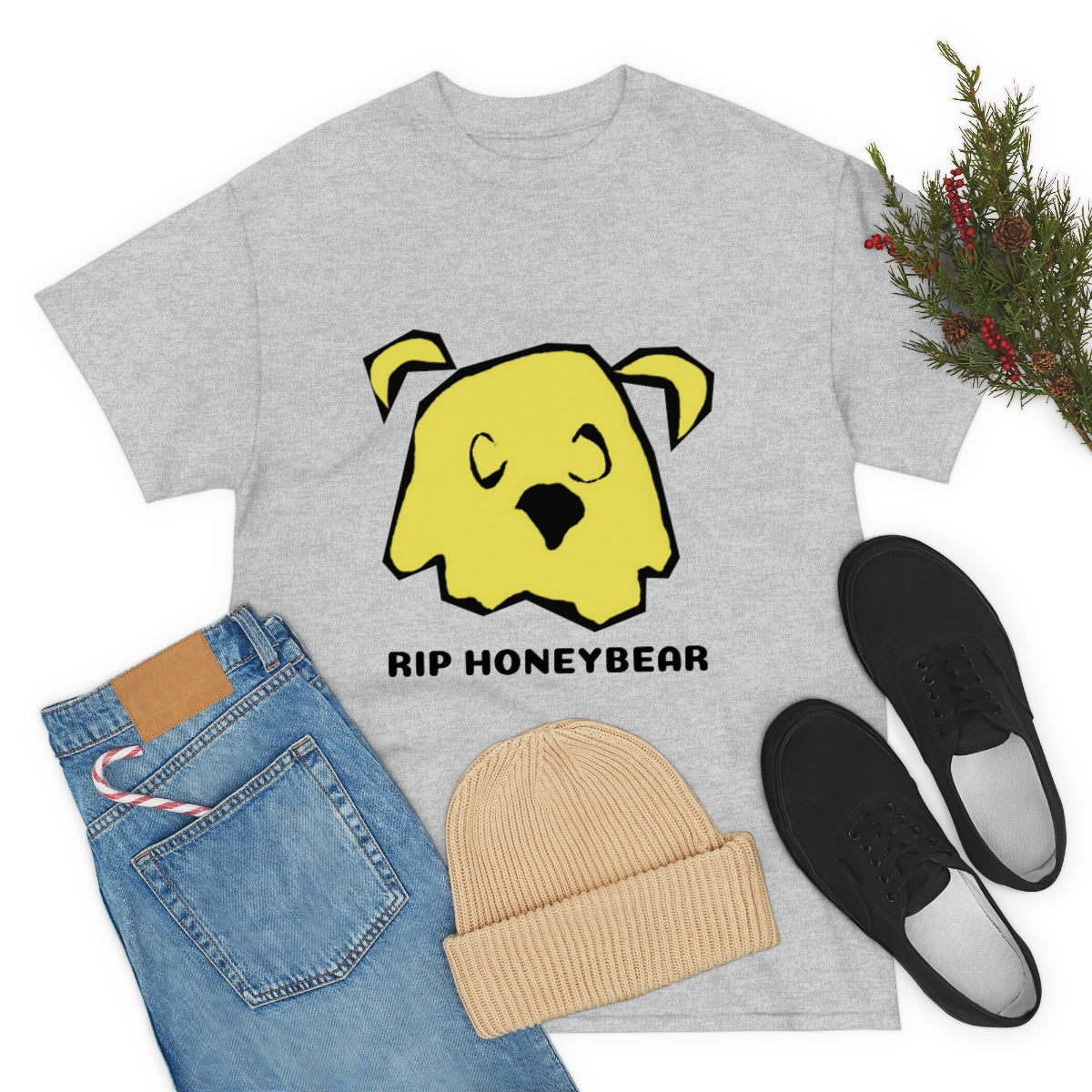 RIP HONEYBEAR Cotton Tee