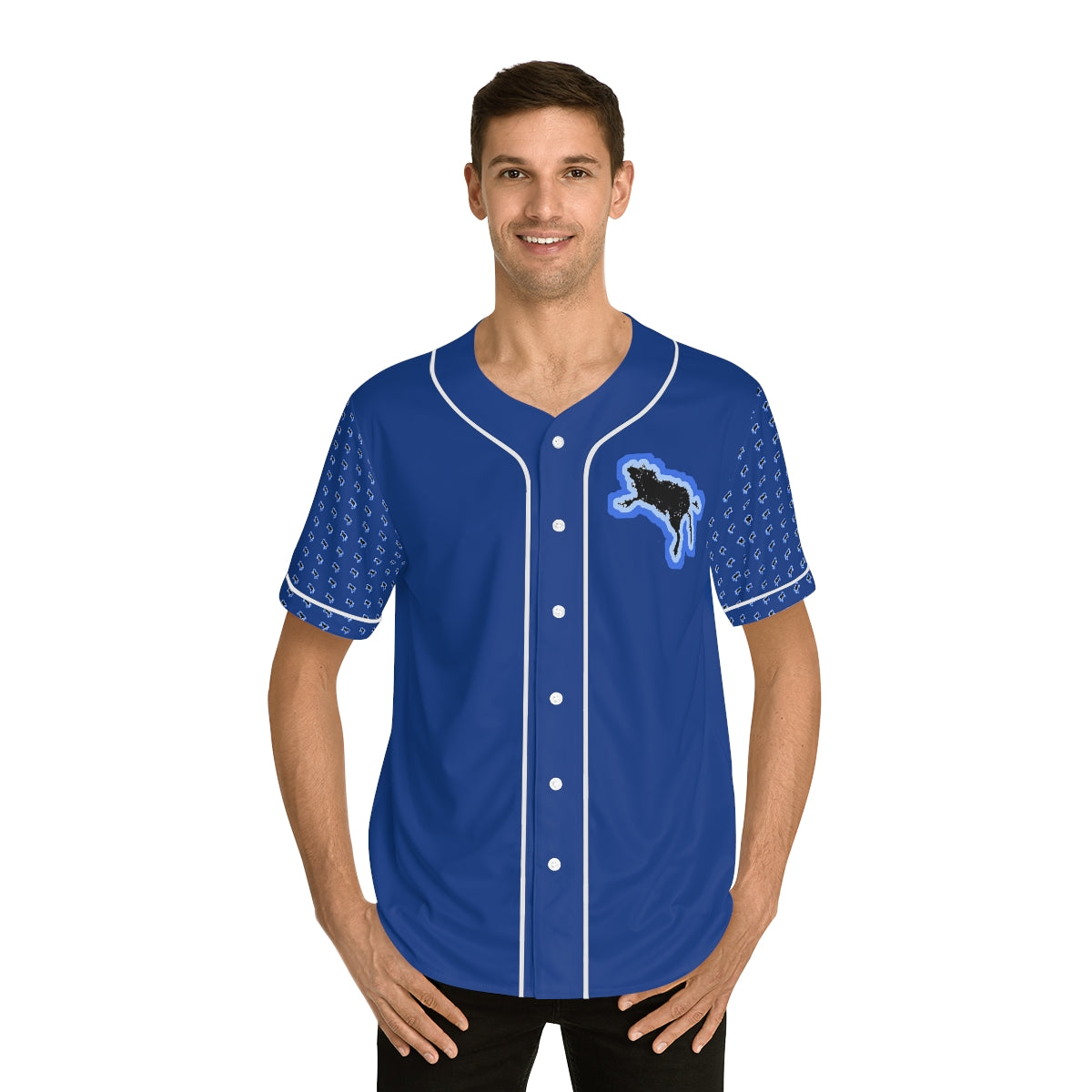 Be Blue Baseball Jersey