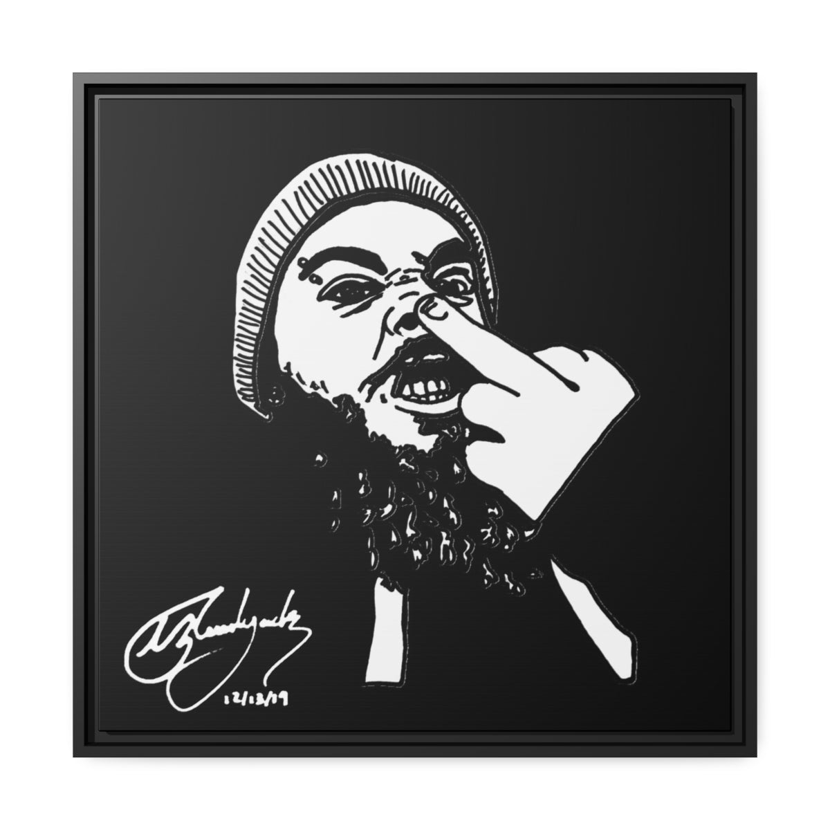 Zak "Fuck You" Canvas