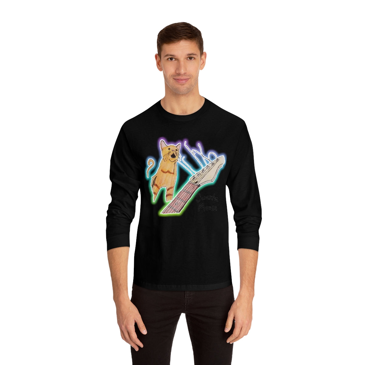 Rainbow Copurrrnicus Long Sleeve T-Shirt