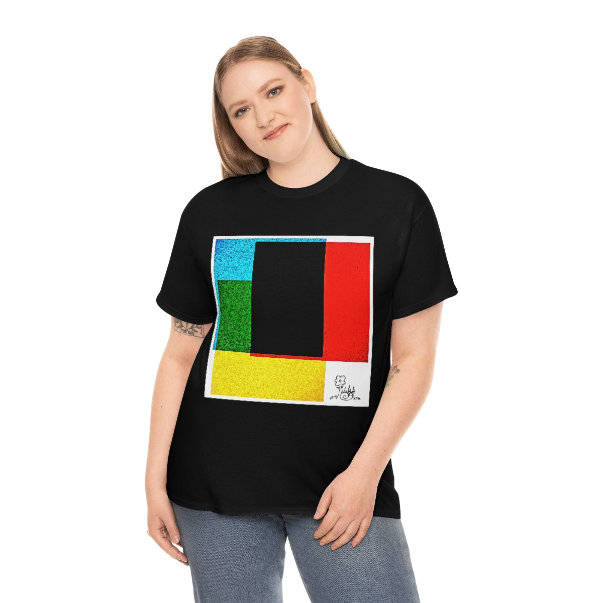 Modern Art Original Album Cover Cotton Tee