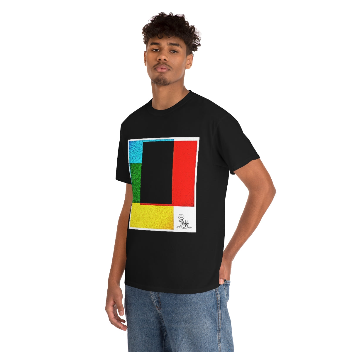 Modern Art Original Album Cover Cotton Tee