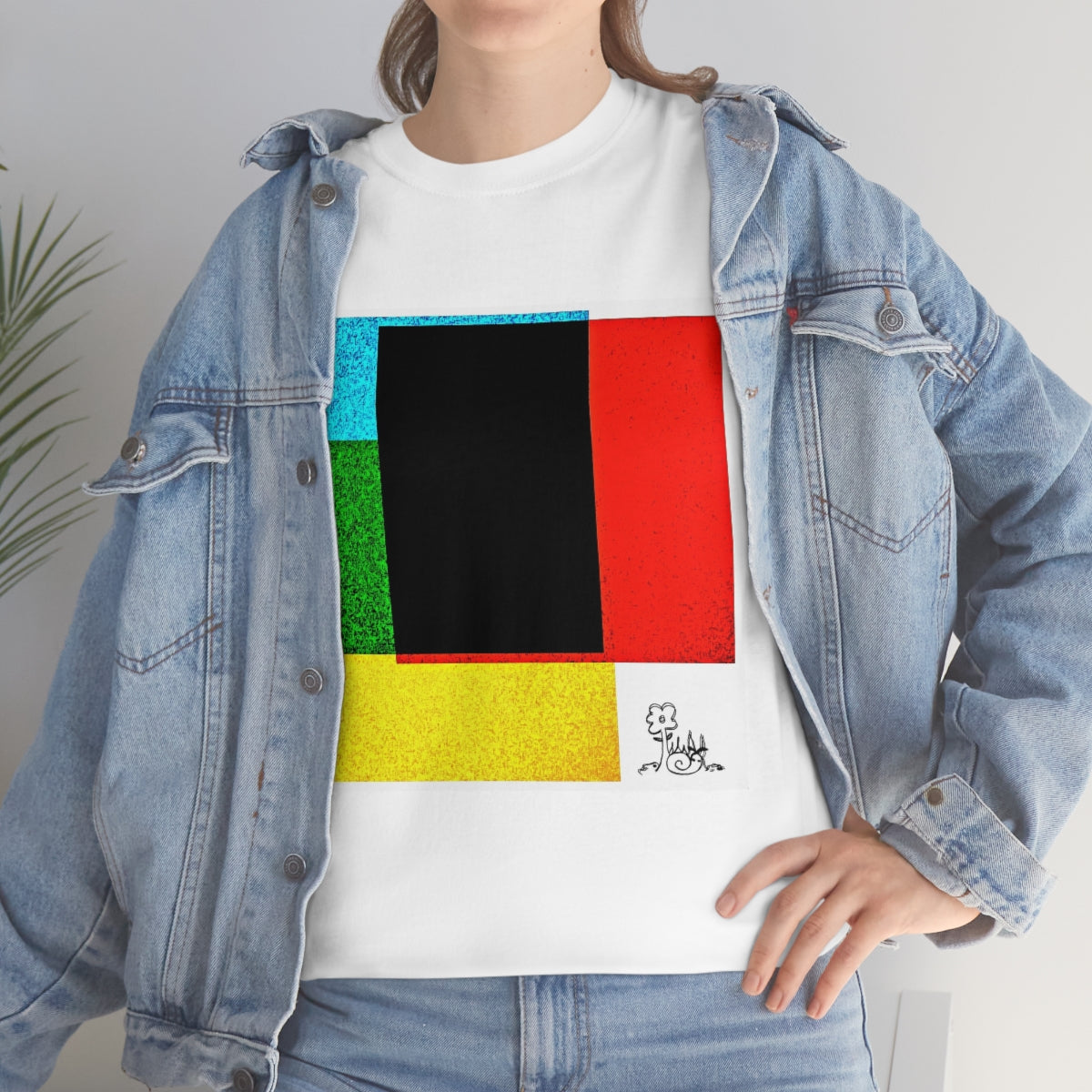 Modern Art Original Album Cover Cotton Tee