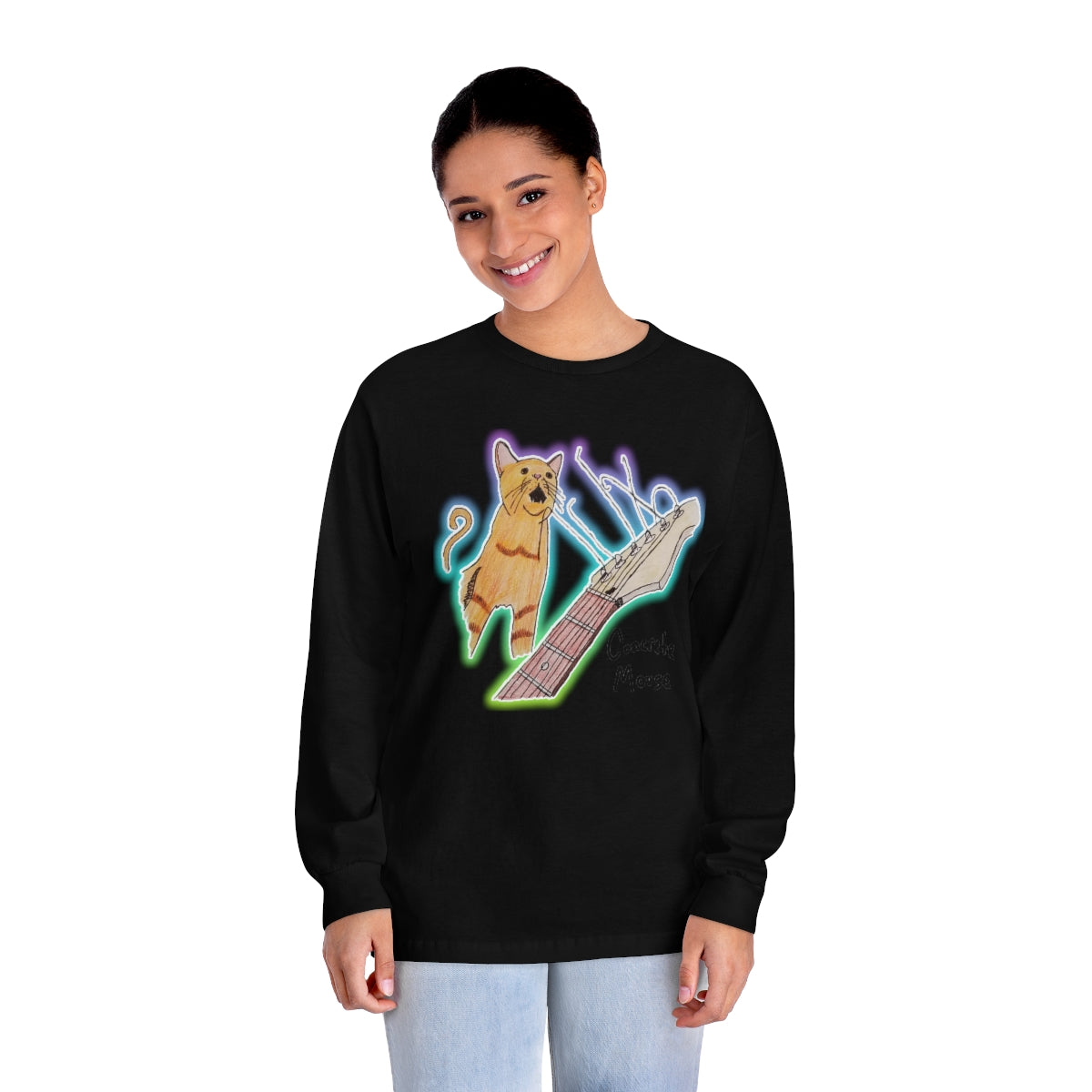 Rainbow Copurrrnicus Long Sleeve T-Shirt