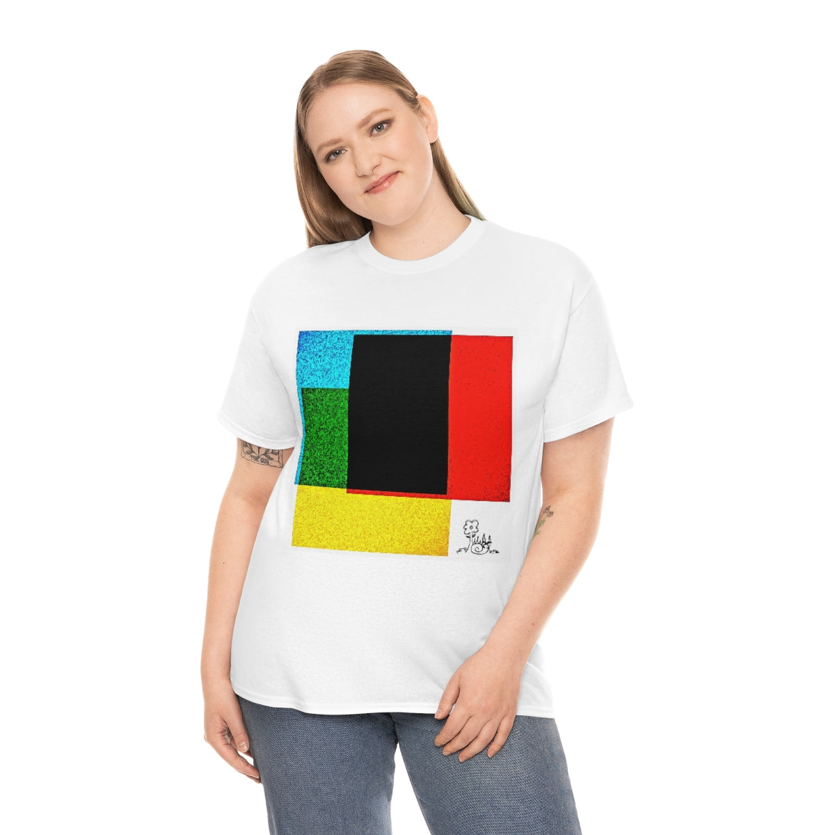 Modern Art Original Album Cover Cotton Tee