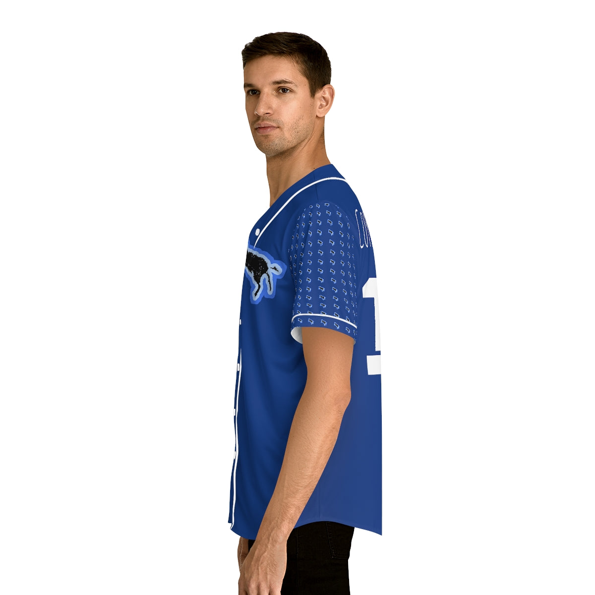 Be Blue Baseball Jersey