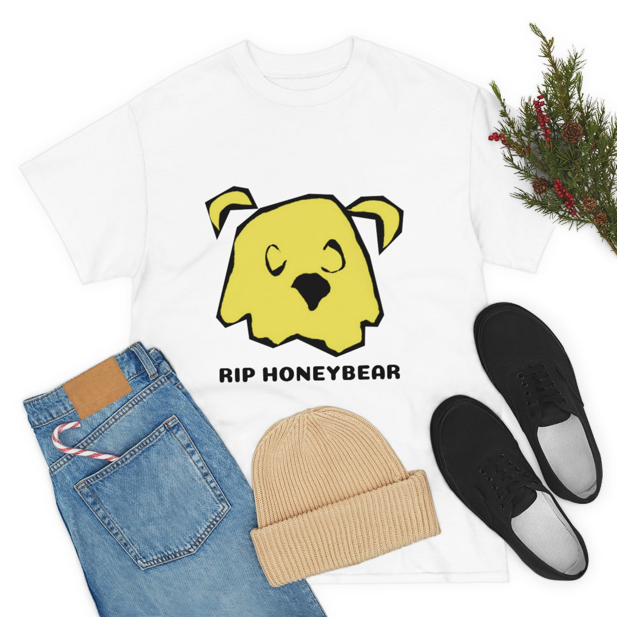 RIP HONEYBEAR Cotton Tee