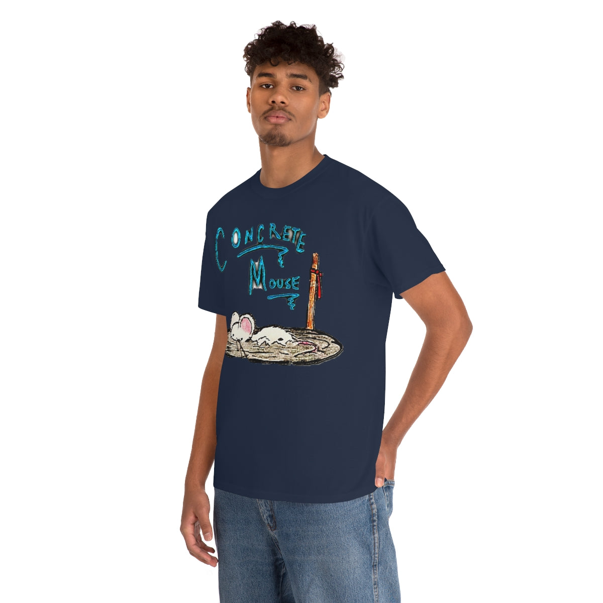 Stuck In Concrete Cotton Tee