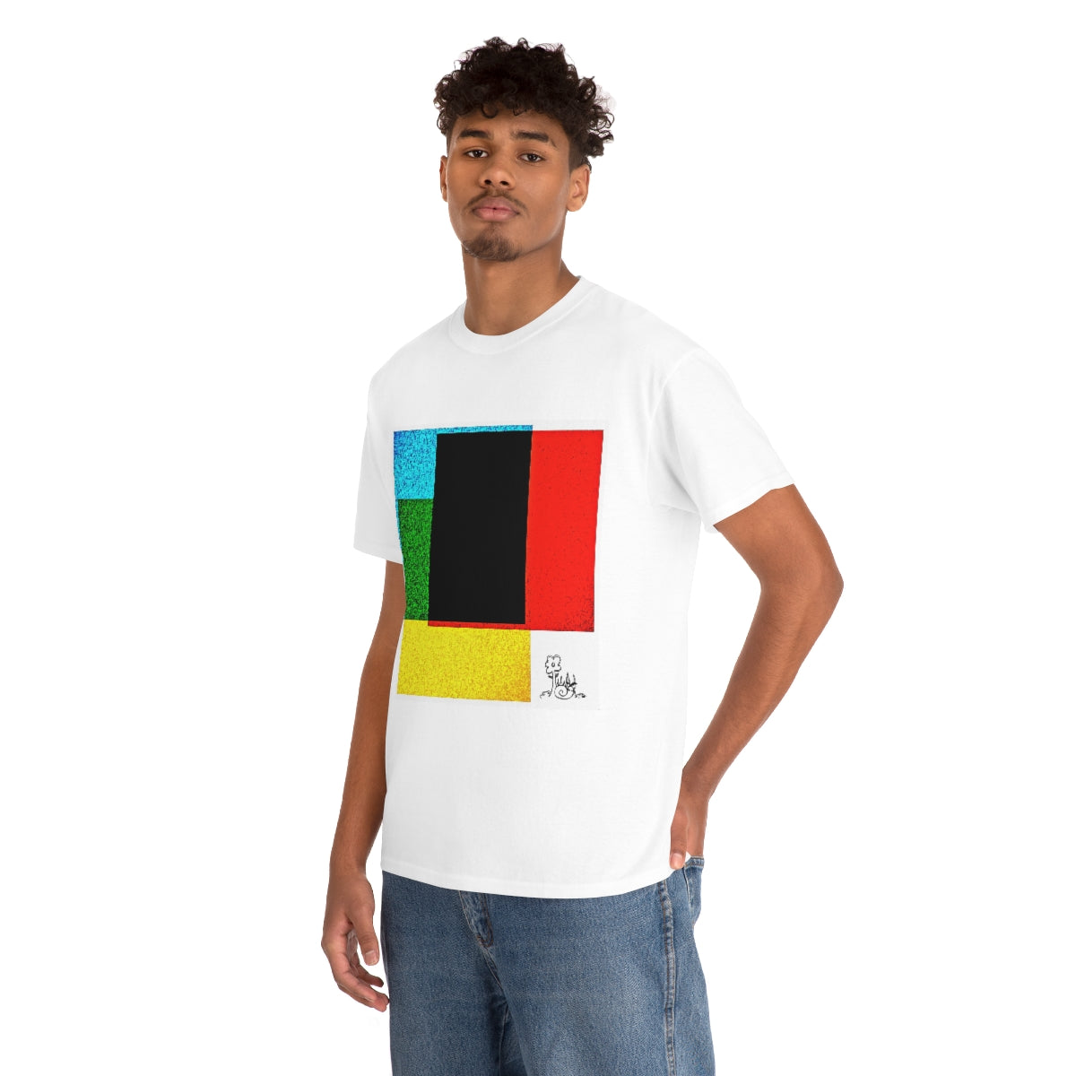 Modern Art Original Album Cover Cotton Tee