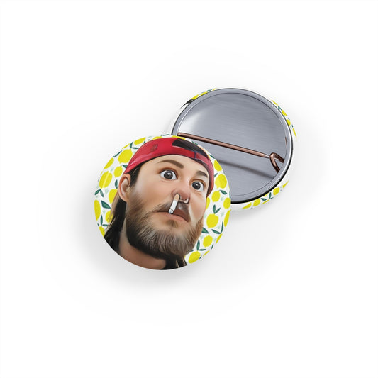 Cartoon Zak Round Pin