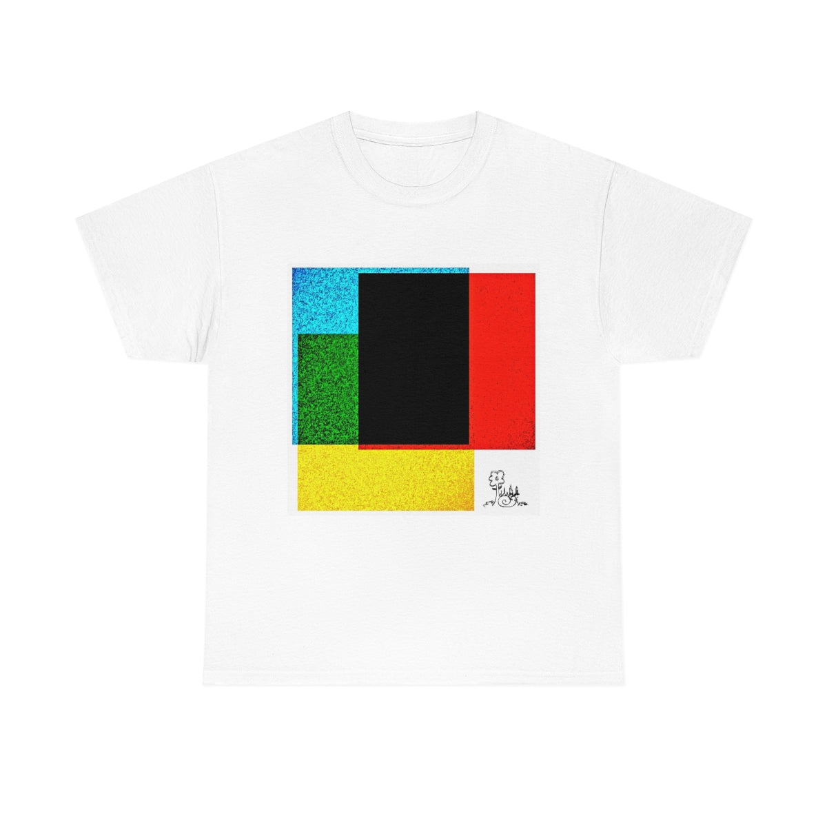 Modern Art Original Album Cover Cotton Tee