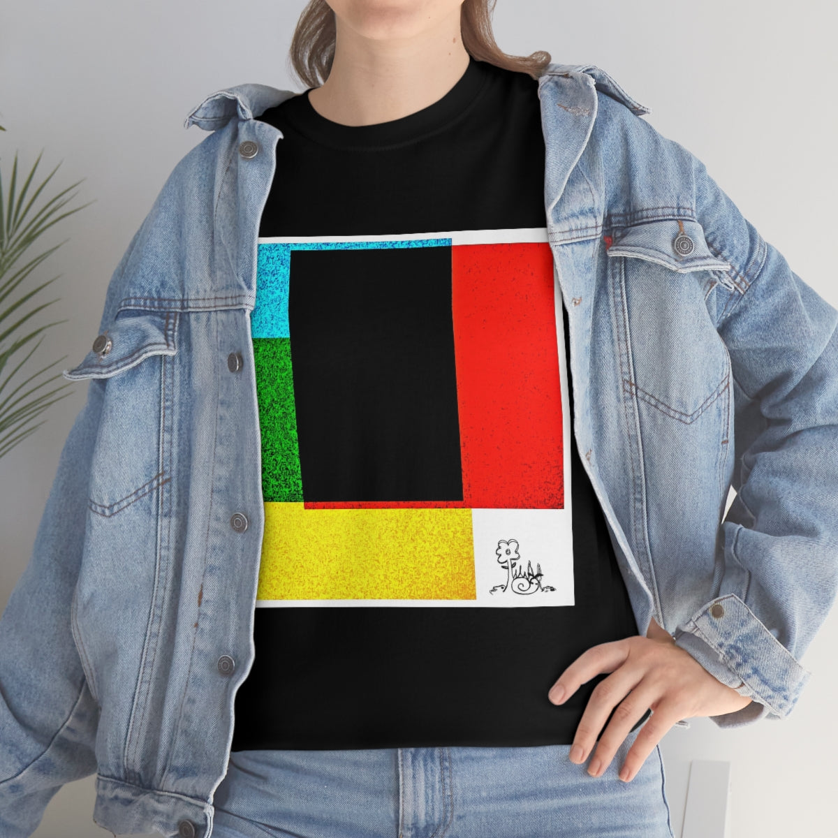 Modern Art Original Album Cover Cotton Tee