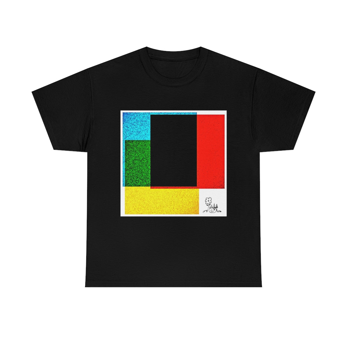 Modern Art Original Album Cover Cotton Tee