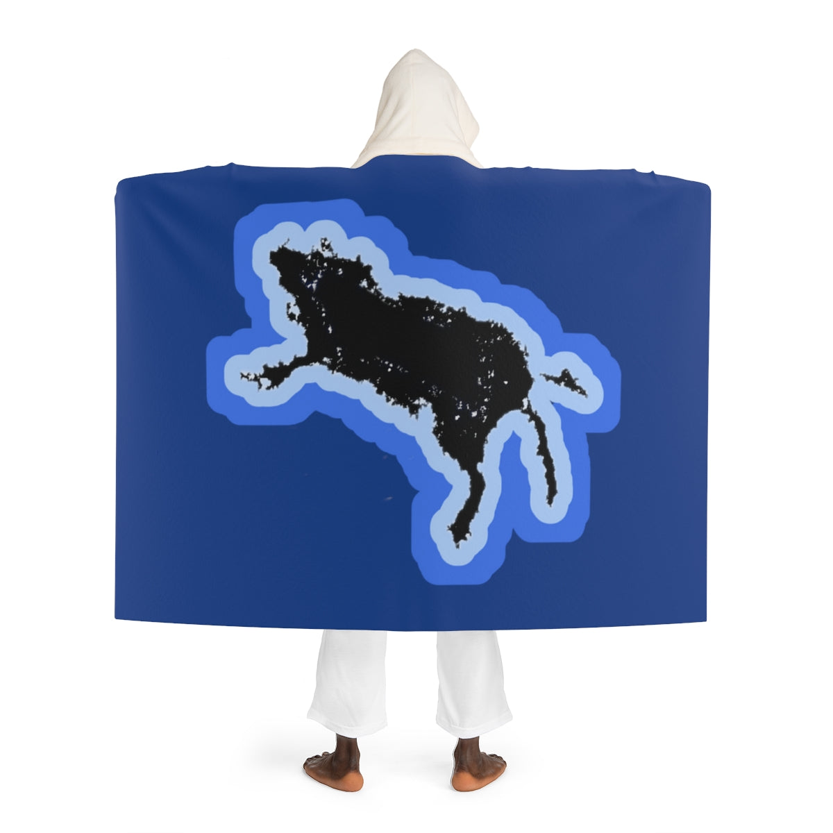 OG Logo Hooded Sherpa Fleece Blanket